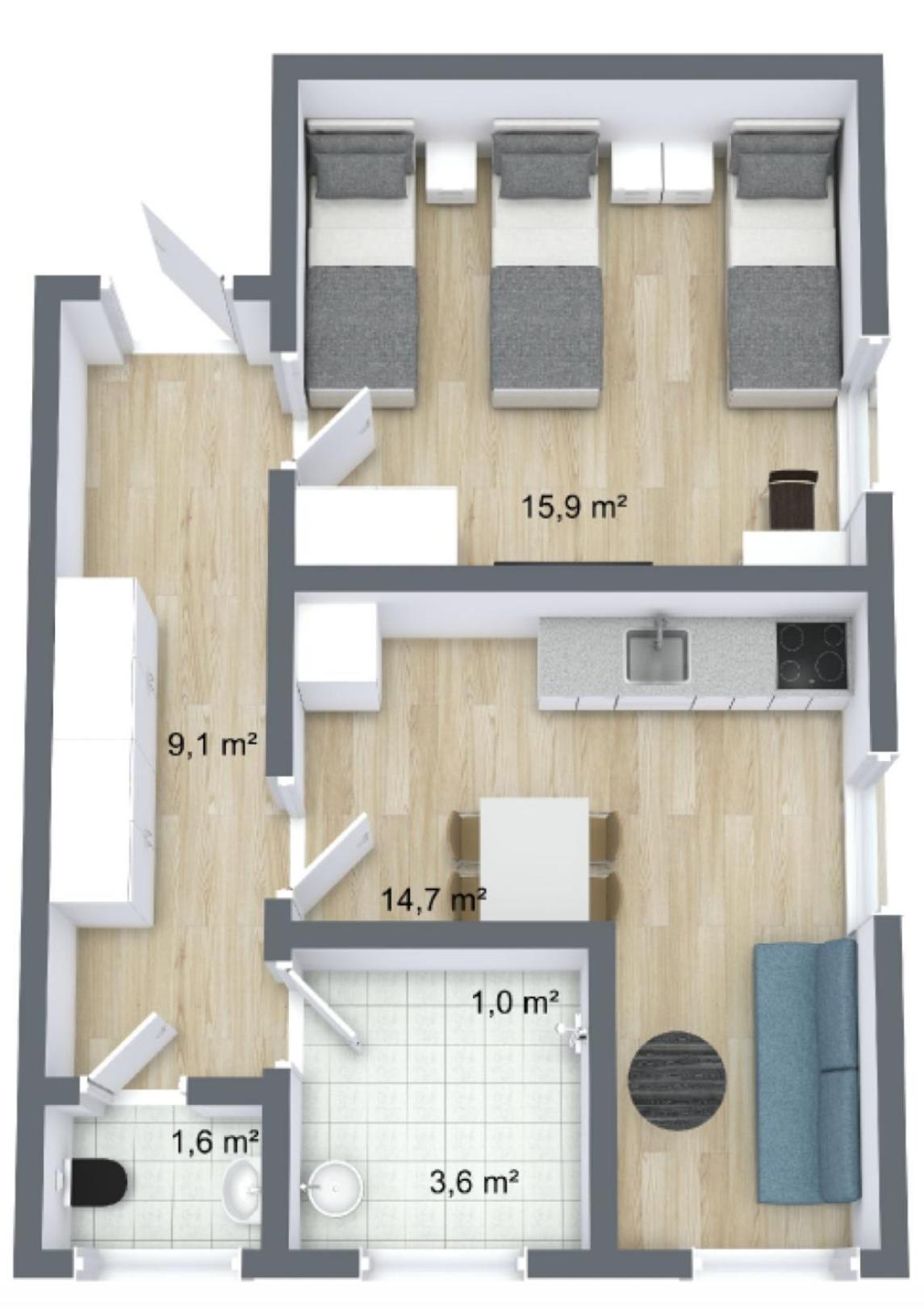 Wuerzburg Altbau-Citylofts Exterior photo